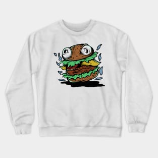 Mons burger Crewneck Sweatshirt